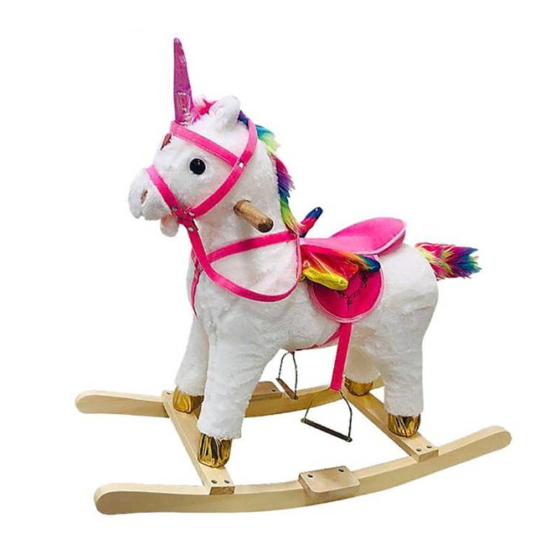 Kalei Plišani konjić za ljuljanje Jednorog - Slika 2