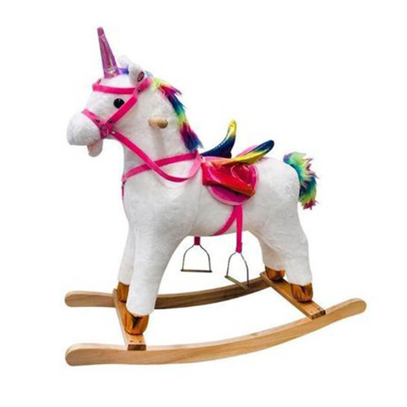 Kalei Plišani konjić za ljuljanje Jednorog