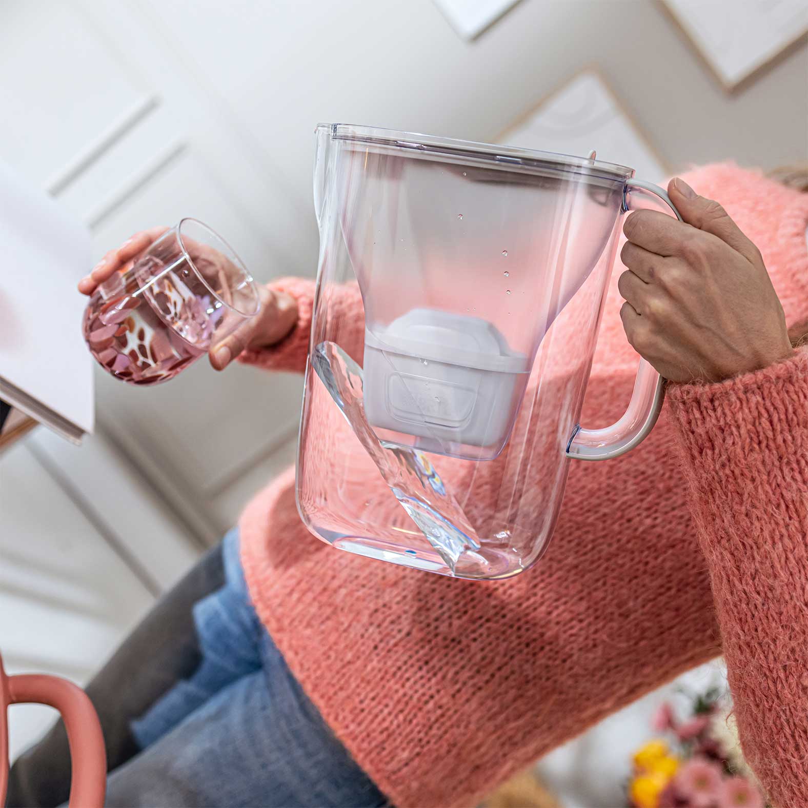 BRITA Style Essential XL bokal bež - Slika 4