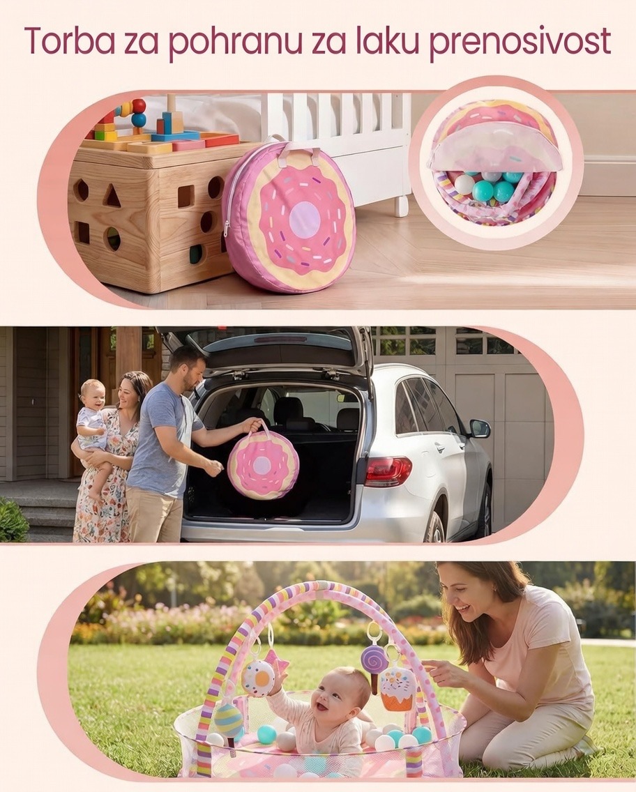 Kalei Podloga za igru Lollipop - Slika 4