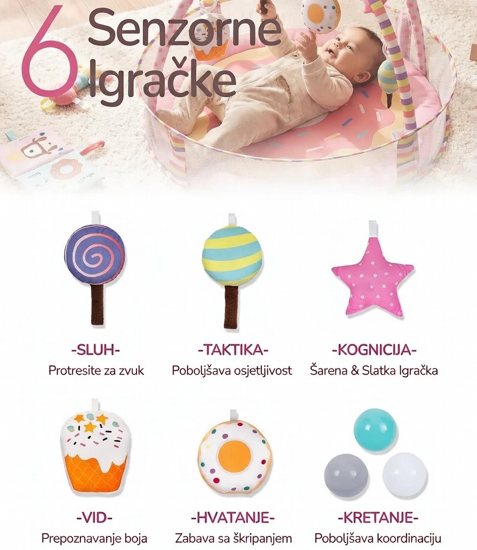 Kalei Podloga za igru Lollipop - Slika 3