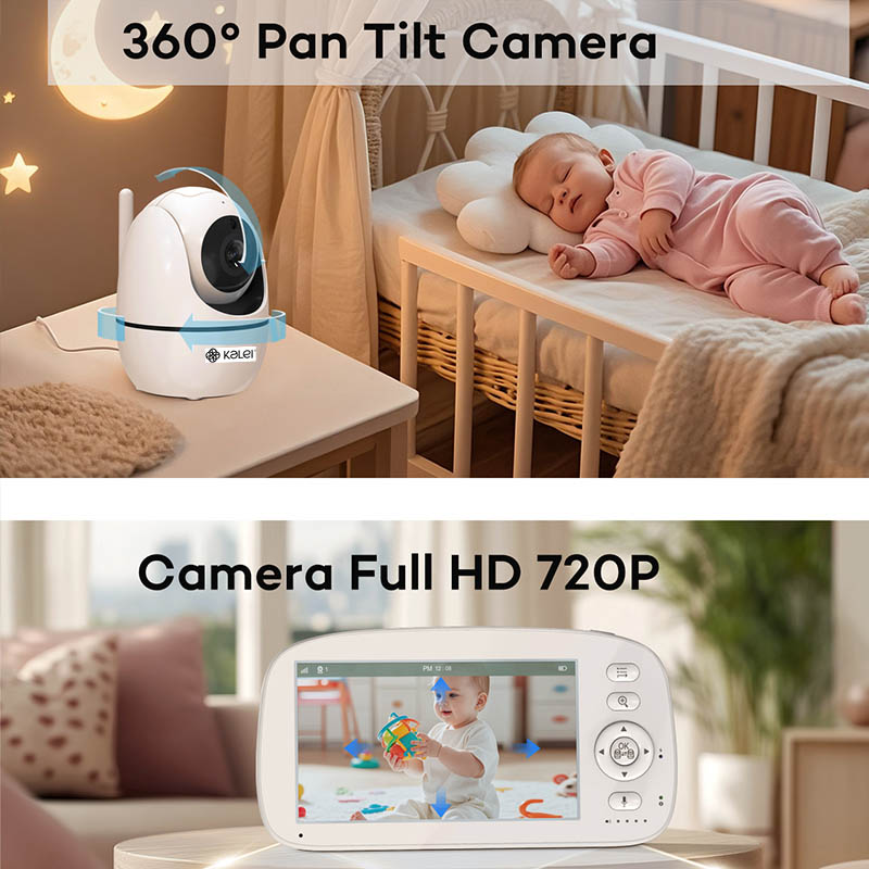 Kalei 5" Video Baby monitor BM5G09L - Slika 5