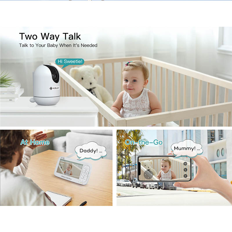 Kalei Smart Video Baby monitor WiFi 5 BM5R5W - Slika 7
