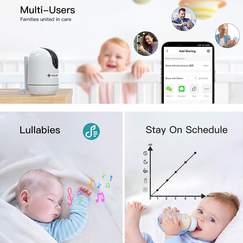 Kalei Smart Video Baby monitor WiFi 5 BM5R5W - Slika 6